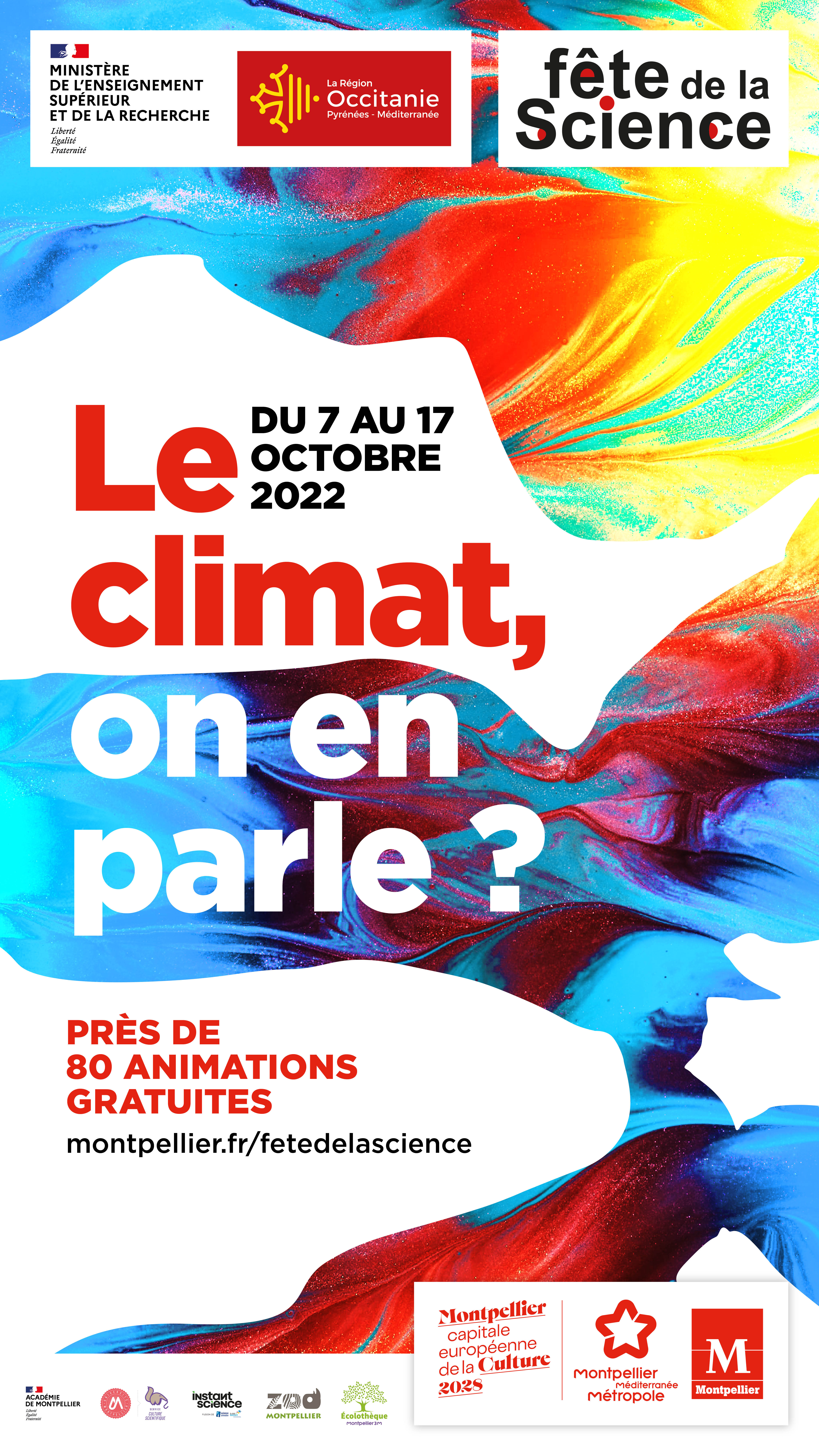 affiche fête de la science